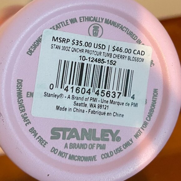 NEW Stanley Flip Straw Quencher Protour Tumbler Cherry Blossom Water Bottle Pink - Picture 10 of 13